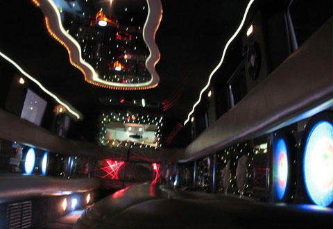 Derby Limo Hire Interior Limo Hire in the Midlands